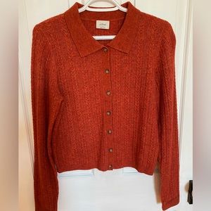 Aritzia Wilfred JOVIAL CARDIGAN  size L